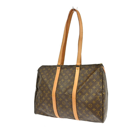 Louis Vuitton Flanerie Handbag Monogram Canvas, BROWN, CANVAS, Tote bag