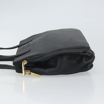 Loewe Vintage Handbag Leather, BLACK, LEATHER, Handbag