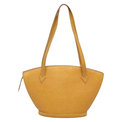 Louis Vuitton Saint Jacques Handbag Epi Leather, YELLOW, LEATHER, Handbag