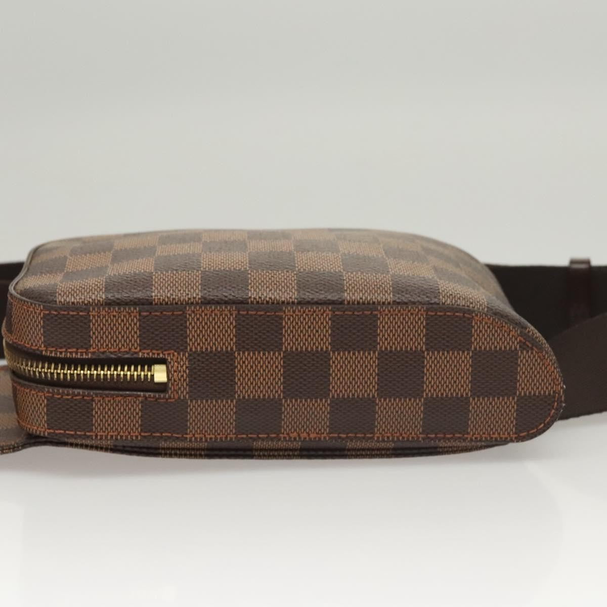 Louis Vuitton Geronimos Waist Bag Damier, BROWN, CANVAS, Shoulder bag