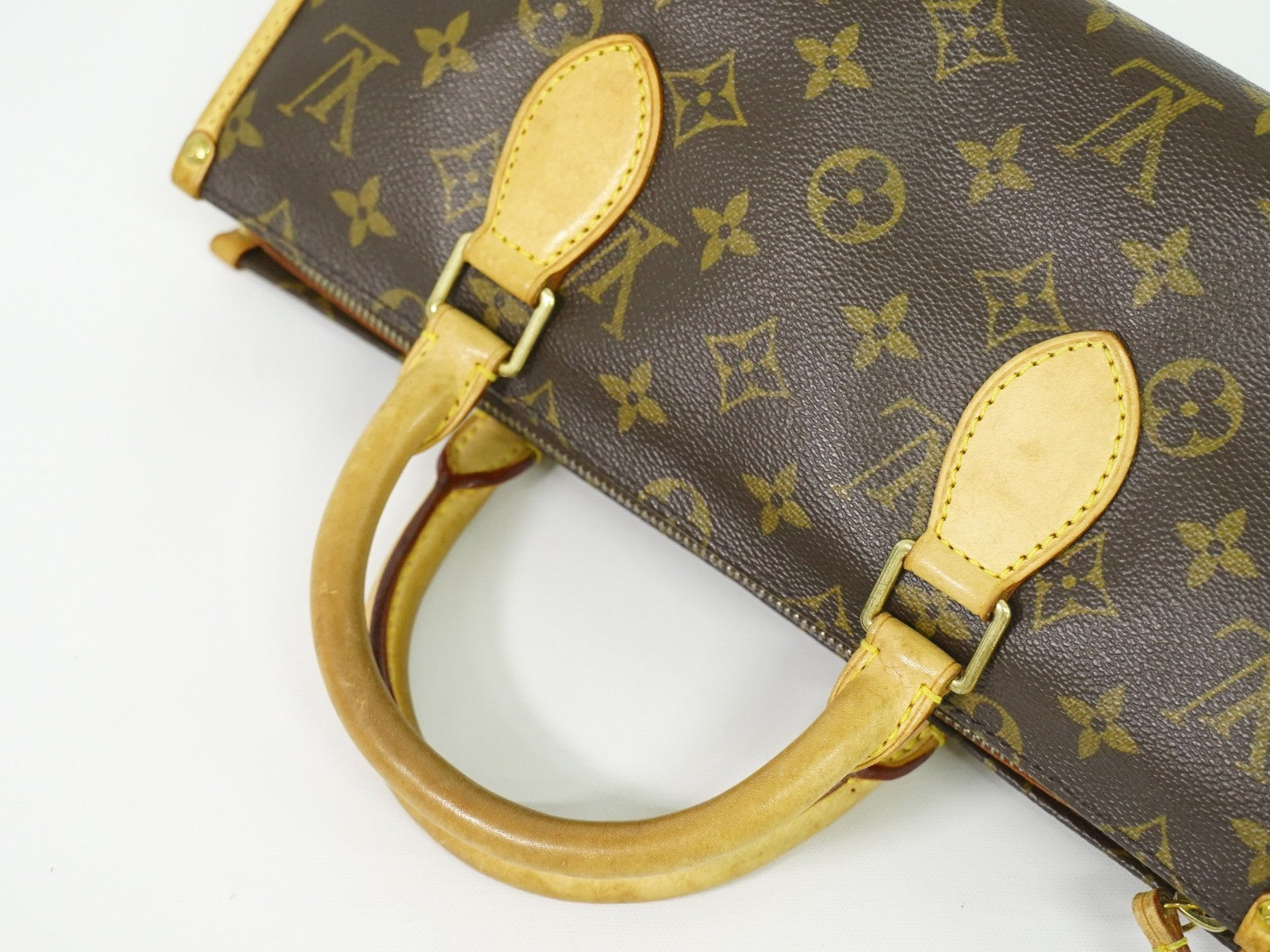 Louis Vuitton Popincourt Handle Bag Monogram Canvas, BROWN, CANVAS, Handbag