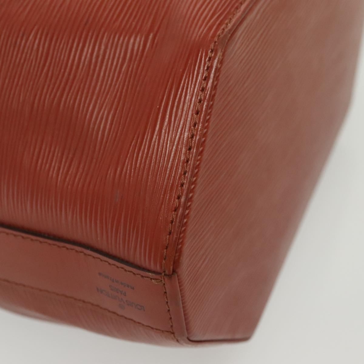 Louis Vuitton Vintage Sac d'Epaule Handbag Epi Leather, BROWN, LEATHER, Handbag