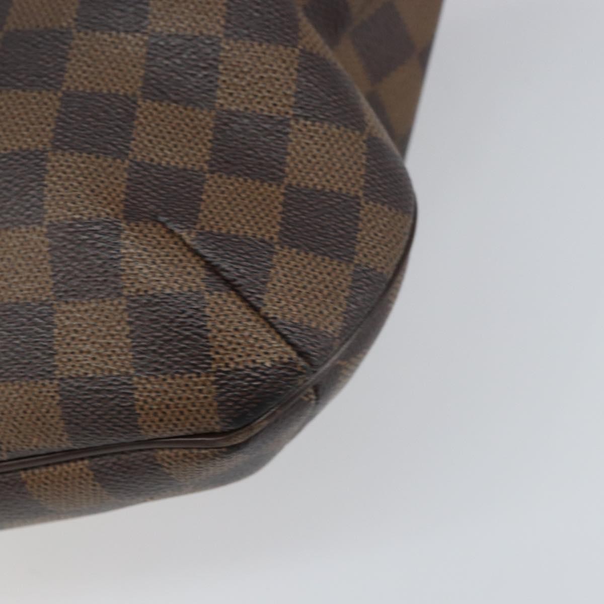 Louis Vuitton Bloomsbury Handbag Damier, Brown, Canvas, Handbag