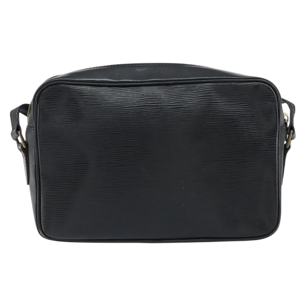 Louis Vuitton Trocadero Handbag Epi Leather, BLACK, LEATHER, Shoulder bag