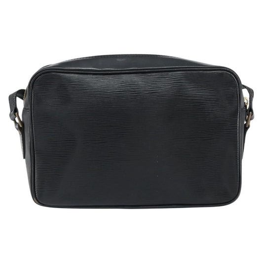 Louis Vuitton Trocadero Handbag Epi Leather, BLACK, LEATHER, Shoulder bag