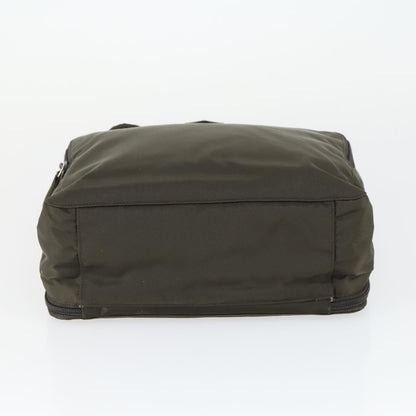 Prada Vintage Handbag Tessuto, KHAKI, NYLON, Handbag
