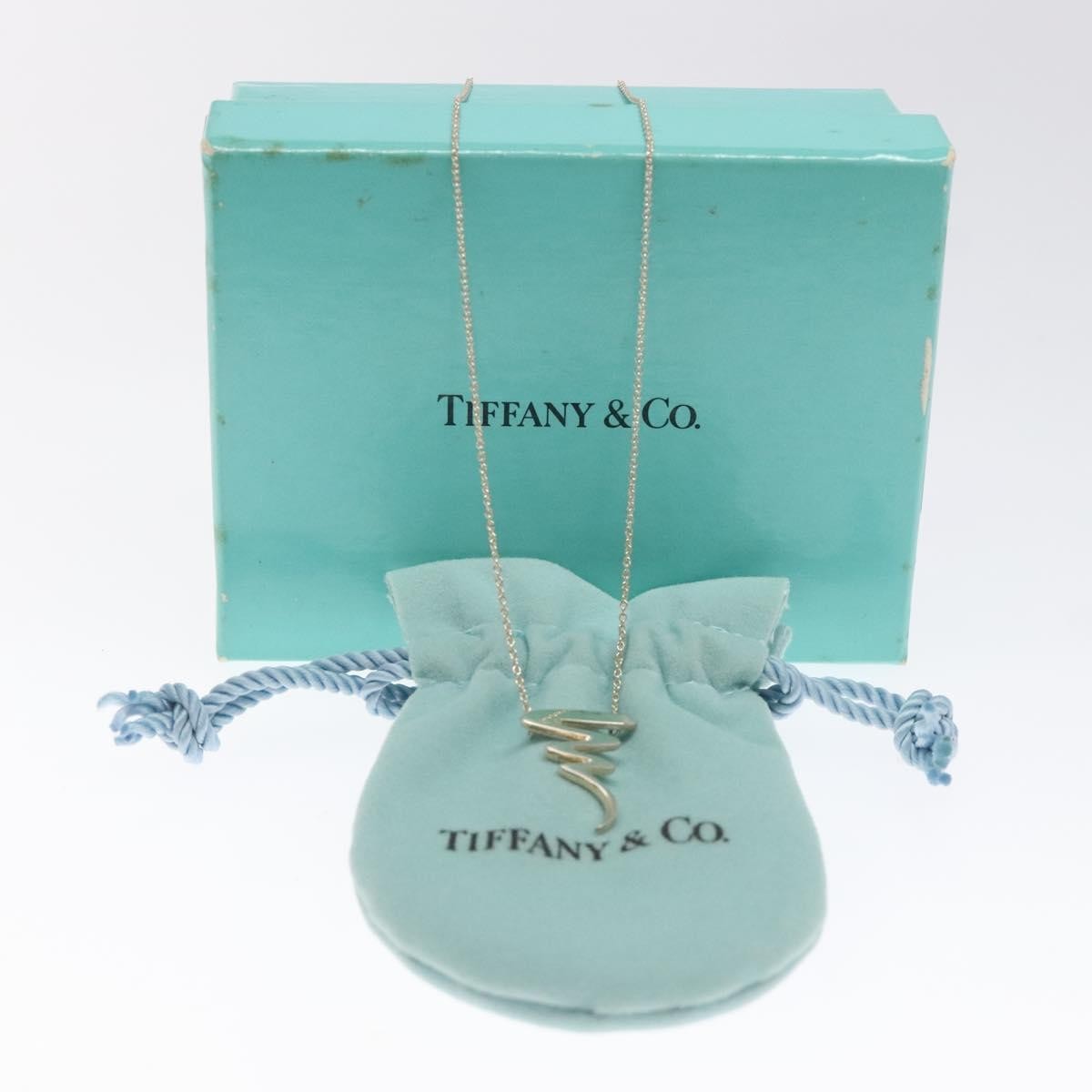 Tiffany & Co. Paloma Picasso Scribble Necklace Silver 925, SILVER, SILVER, Necklace