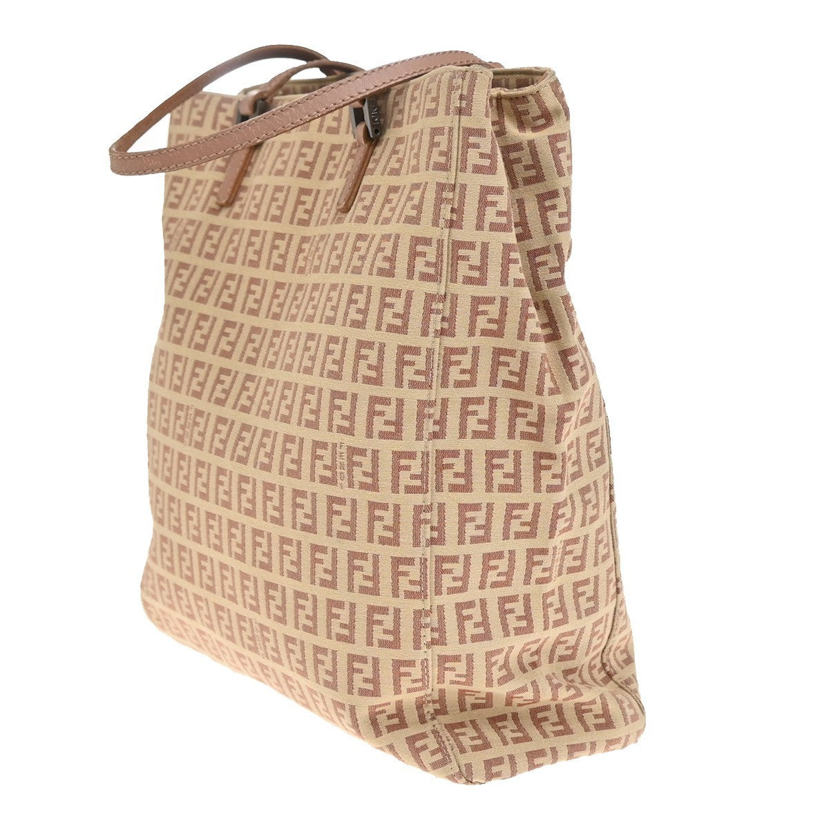 Fendi Vintage Zucca Zucca canvas, PINK, CANVAS, Handbag