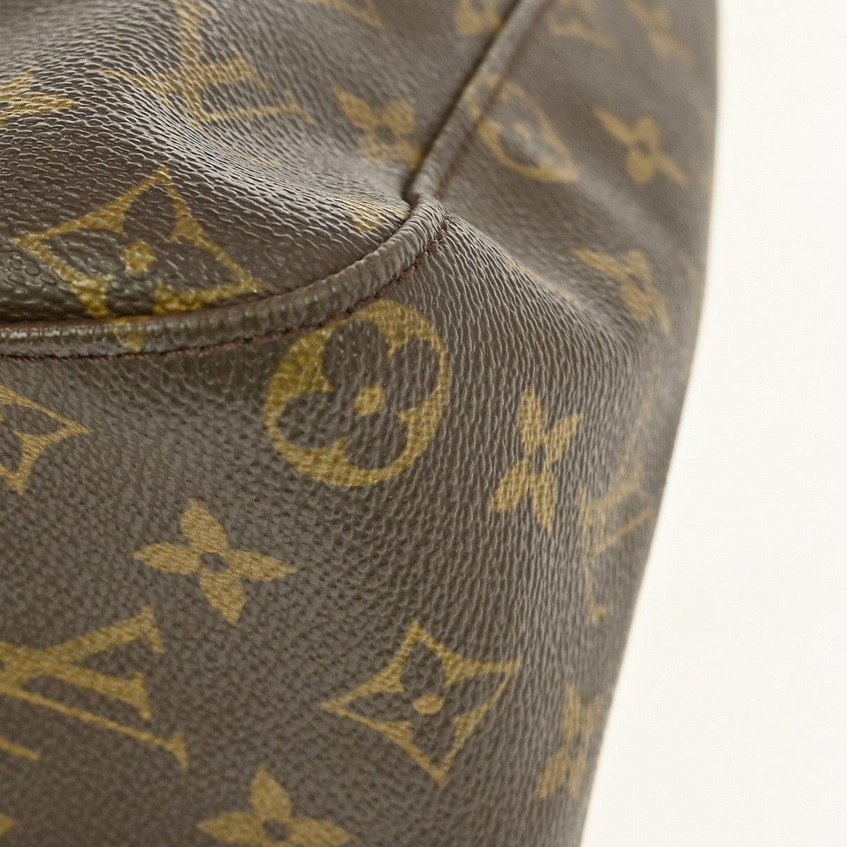 Louis Vuitton Looping Handbag Monogram Canvas, BROWN, CANVAS, Shoulder bag