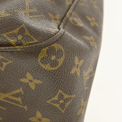 Louis Vuitton Looping Handbag Monogram Canvas, BROWN, CANVAS, Shoulder bag
