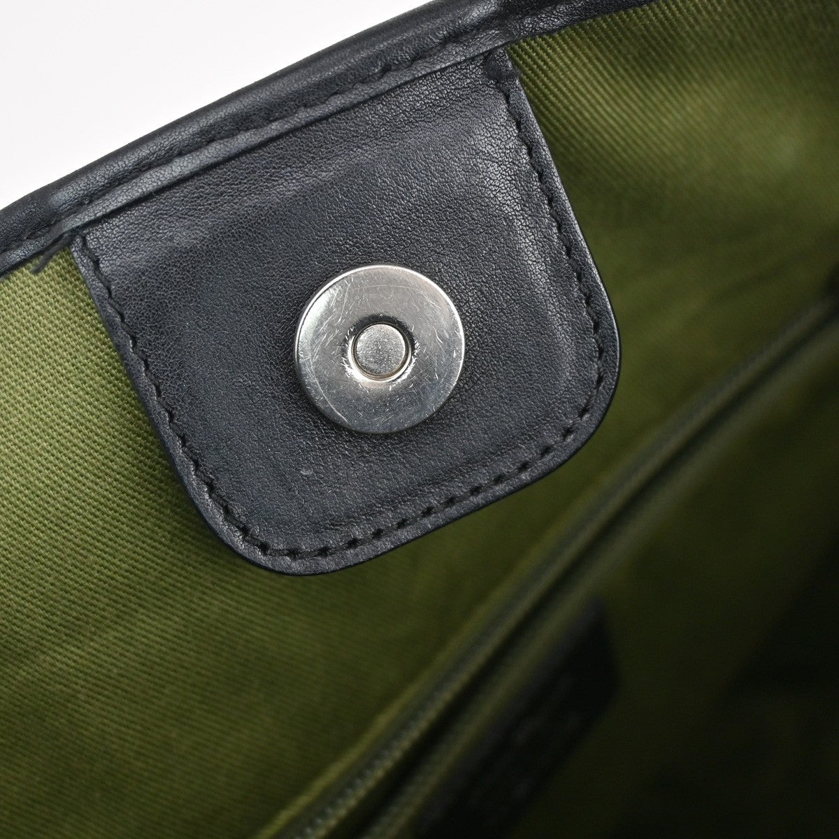 Salvatore Ferragamo Gancini Tote Gancini Canvas, Black, Canvas, Tote Bag