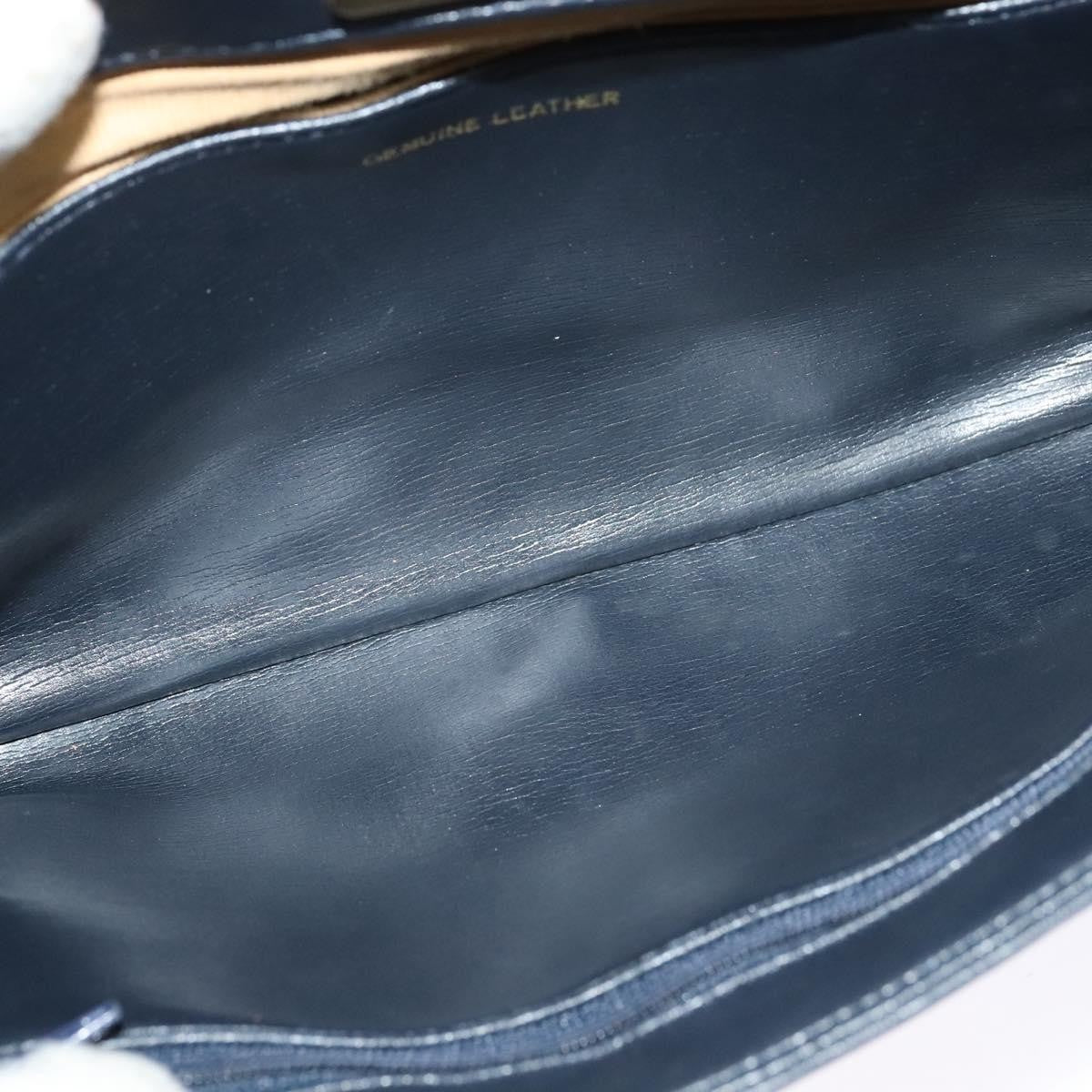Givenchy Vintage 4G shoulder bag Leather, NAVY, LEATHER, Shoulder bag