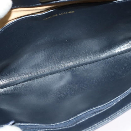 Givenchy Vintage 4G shoulder bag Leather, NAVY, LEATHER, Shoulder bag