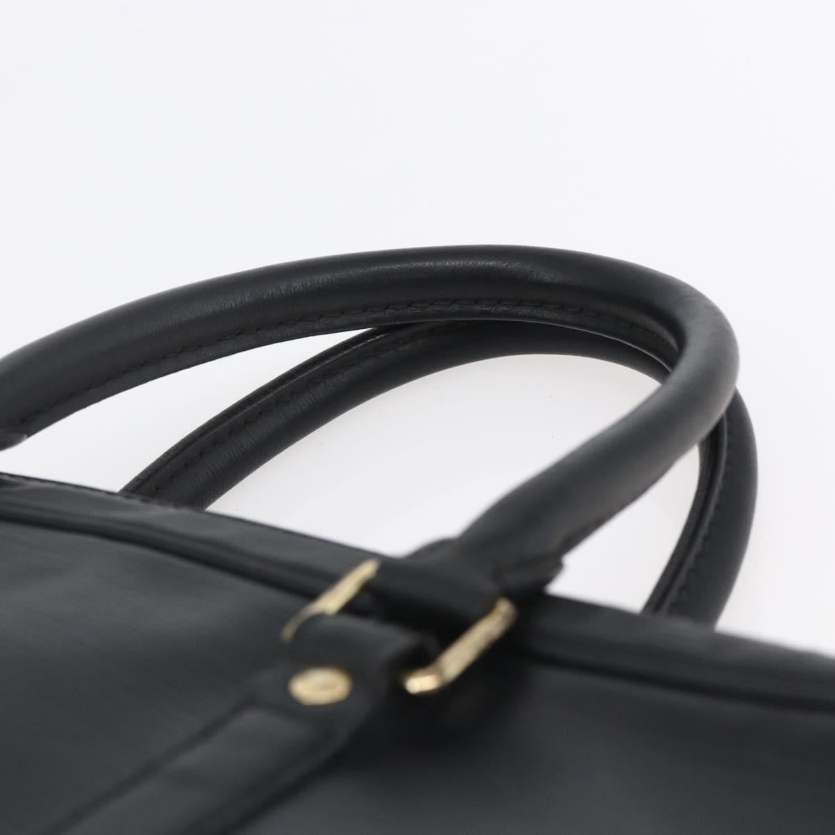 Louis Vuitton Porte Documents Voyage Epi Leather, BLACK, LEATHER, Briefcase