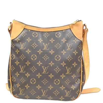 Louis Vuitton Odeon Handbag Monogram Canvas, BROWN, CANVAS, Shoulder bag