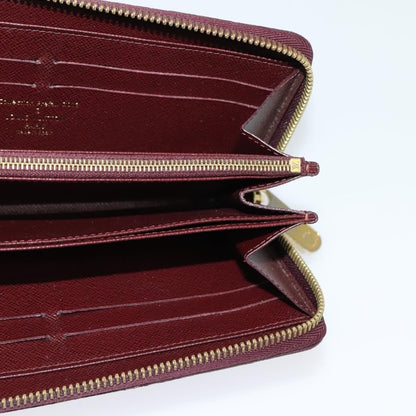Louis Vuitton Zippy Wallet NM Damier Piet, RED, CANVAS, Wallets