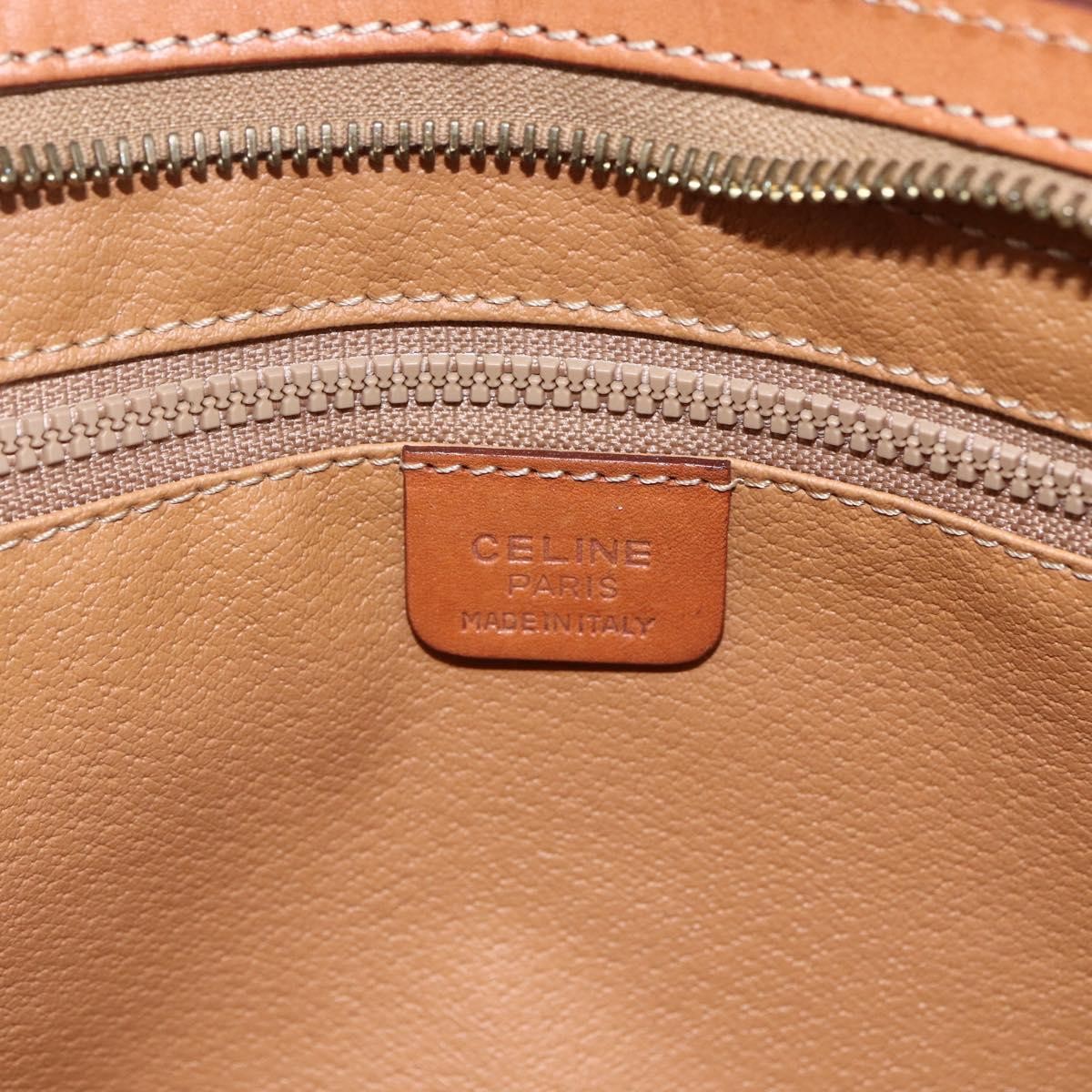 Celine Macadam Pochette Canvas, BROWN, PVC, Clutche & pouche