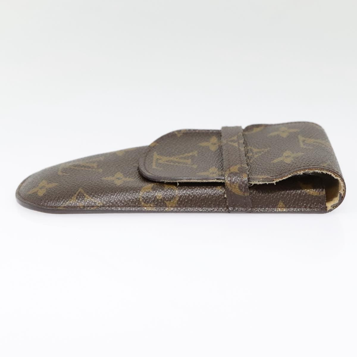 Louis Vuitton Etui à lunette Canvas, BROWN, CANVAS, Toiletry Case