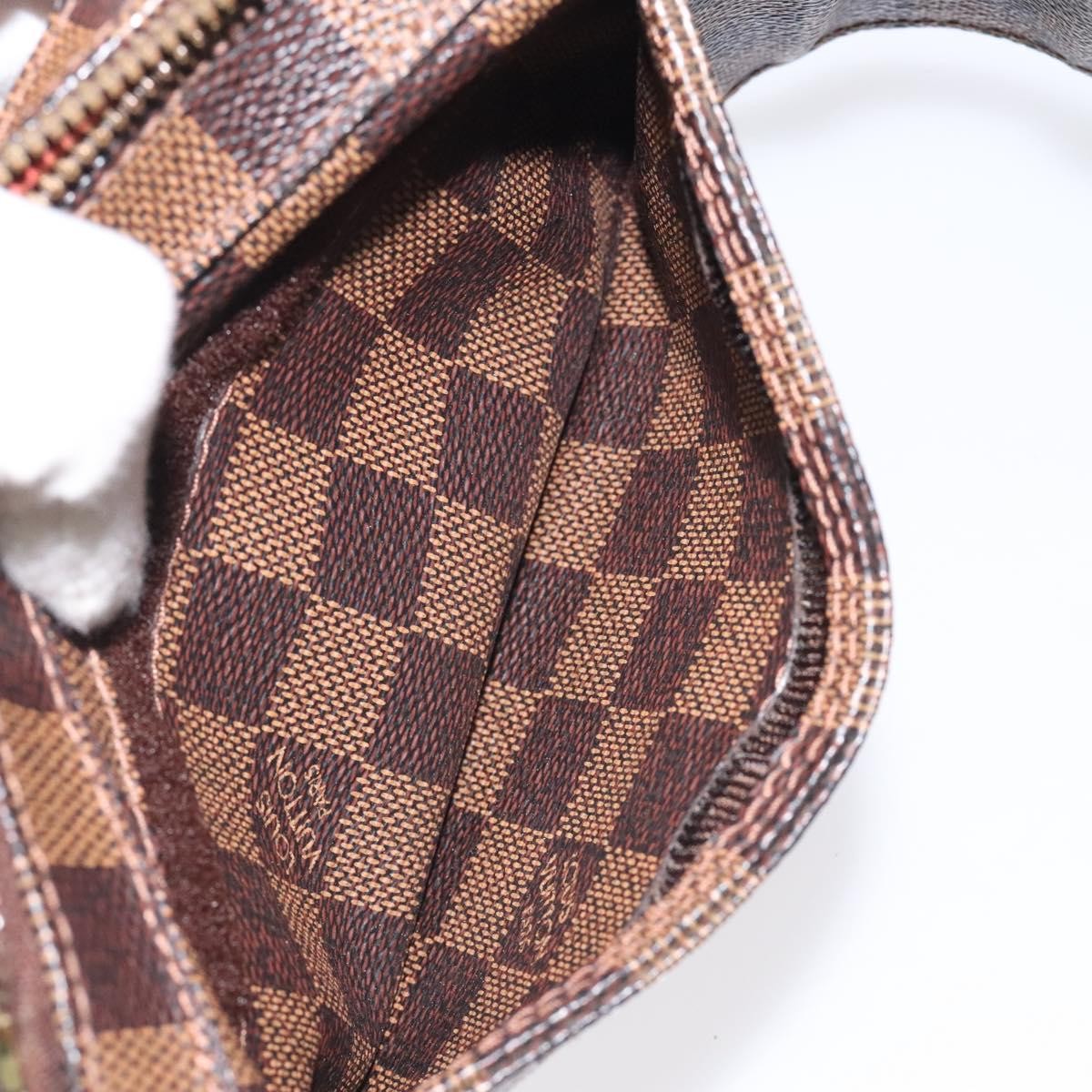 Louis Vuitton Geronimos Waist Bag Damier, BROWN, CANVAS, Shoulder bag