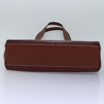 Burberry Handle Tote Leather, BROWN, LEATHER, Tote bag