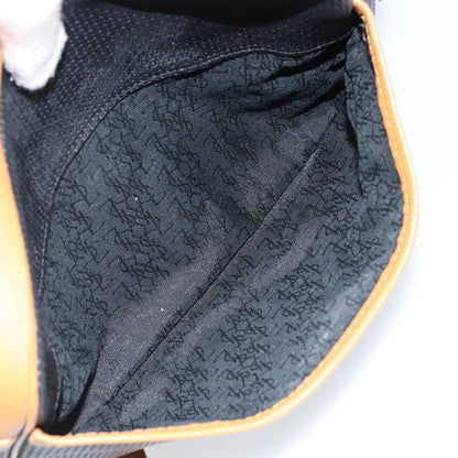 Saint Laurent Vintage Shoulder Bag Canvas, Navy, Canvas, Shoulder Bag