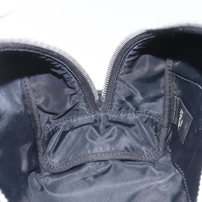 Fendi Toiletry Pouch Zucca Canvas, BLACK, CANVAS, Clutche & pouche