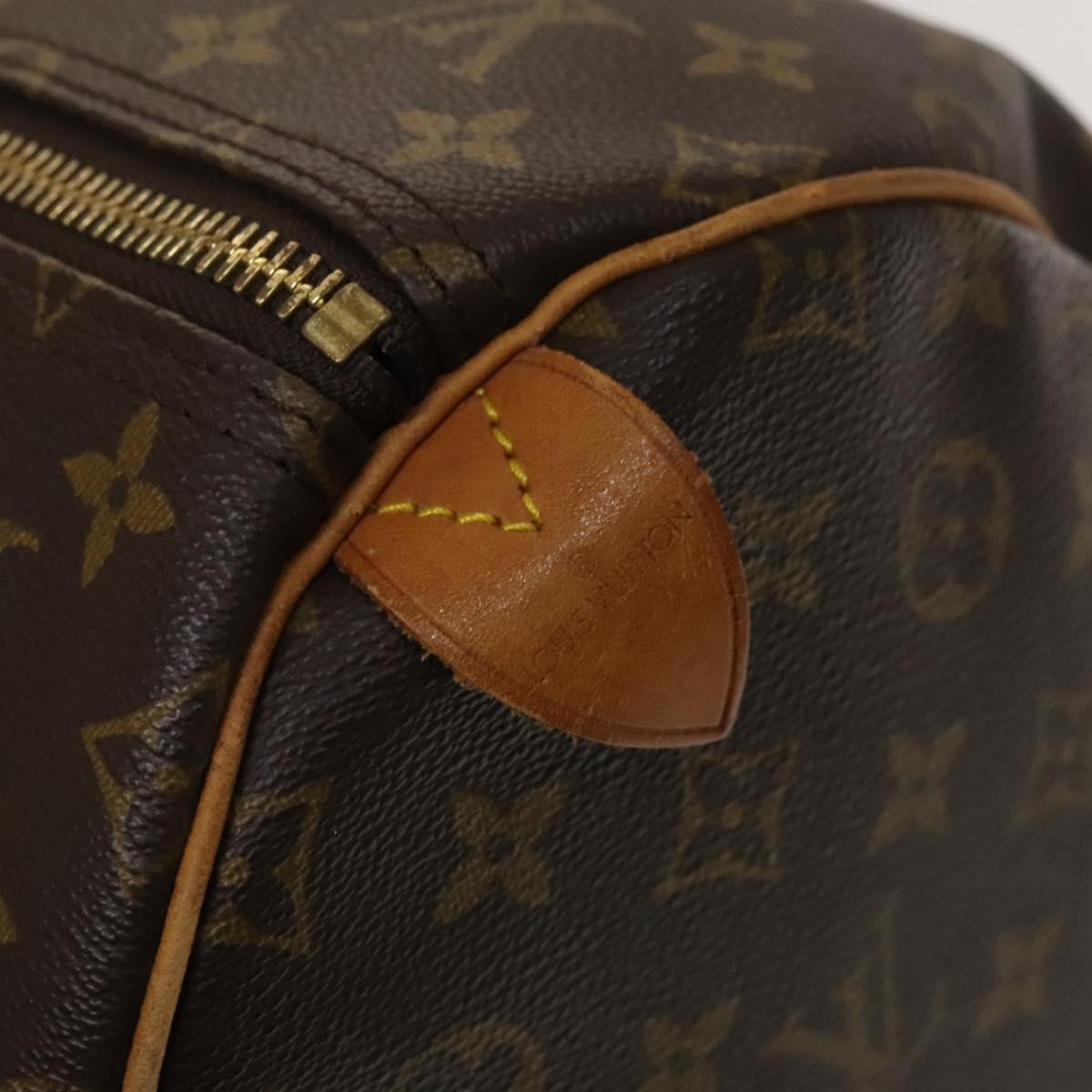 Louis Vuitton Keepall Bag Monogram Canvas, BROWN, CANVAS, Travel bag