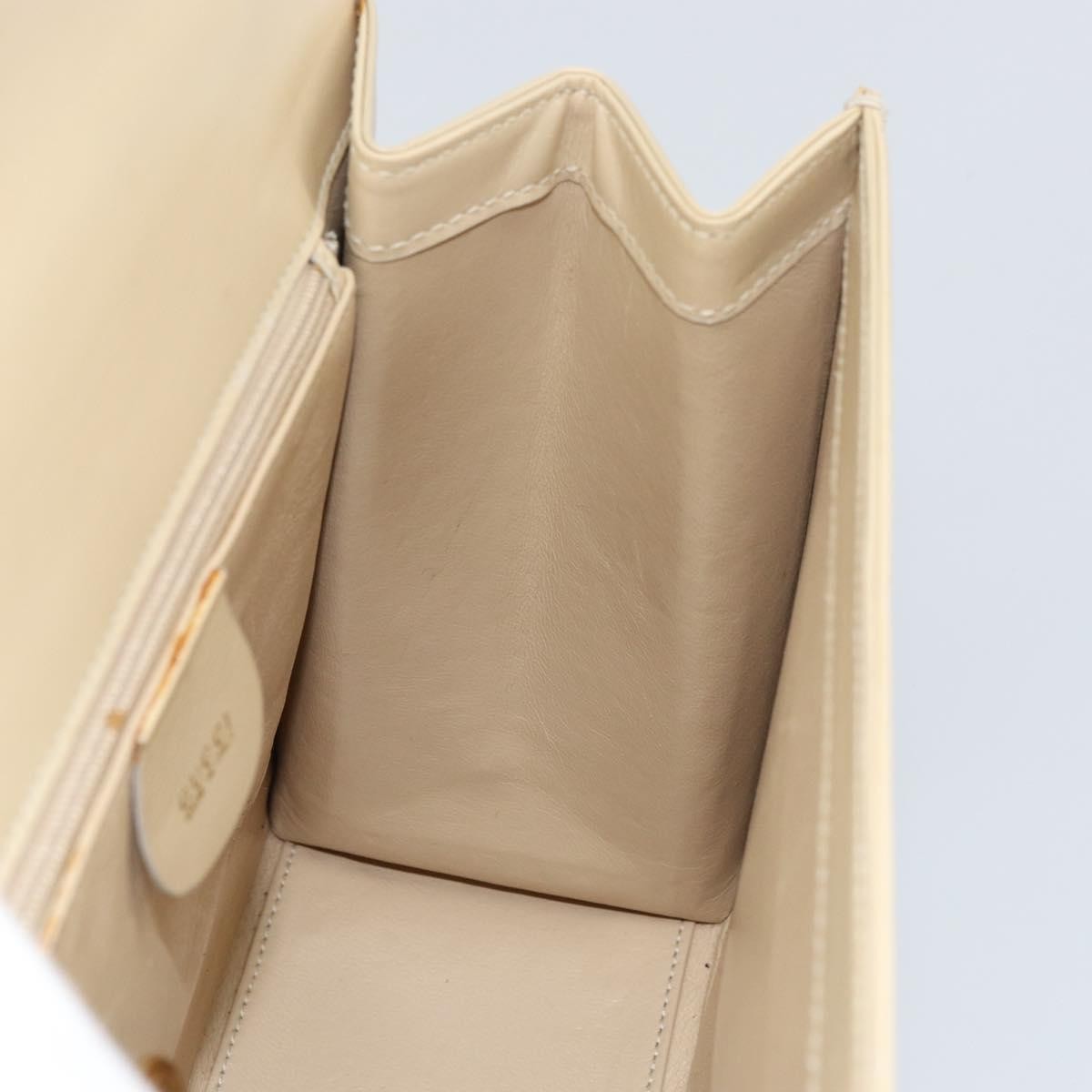 Gucci Vintage Lady Lock Top Handle Bag Leather, BEIGE, LEATHER, Handbag