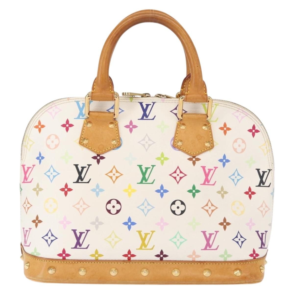 Louis Vuitton Alma Handbag Monogram Multicolor, MULTICOLOUR, CANVAS, Handbag