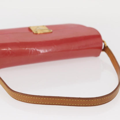 Louis Vuitton Malibu Street Handbag Monogram Vernis, RED, PATENT_LEATHER, Shoulder bag
