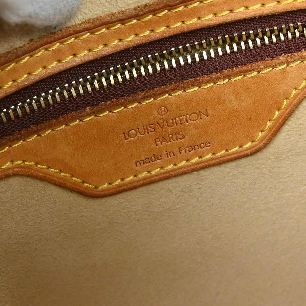 Louis Vuitton Cite Handbag Monogram Canvas, Brown, Canvas, Shoulder Bag