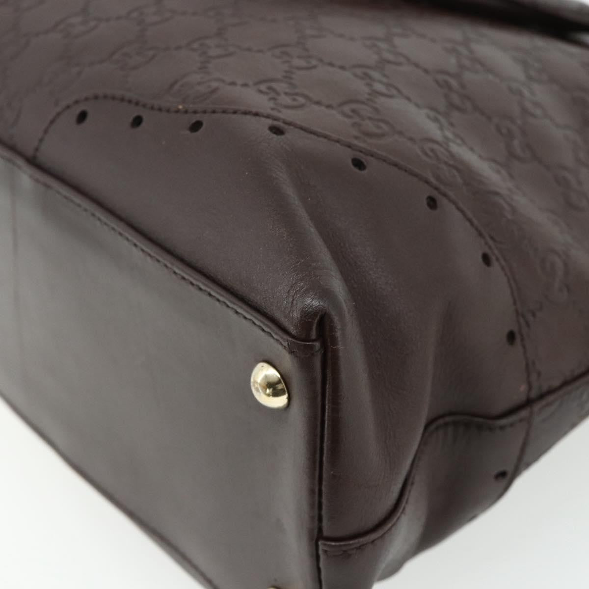 Gucci Guccissima Shoulder bag, Brown, Canvas, Handbag
