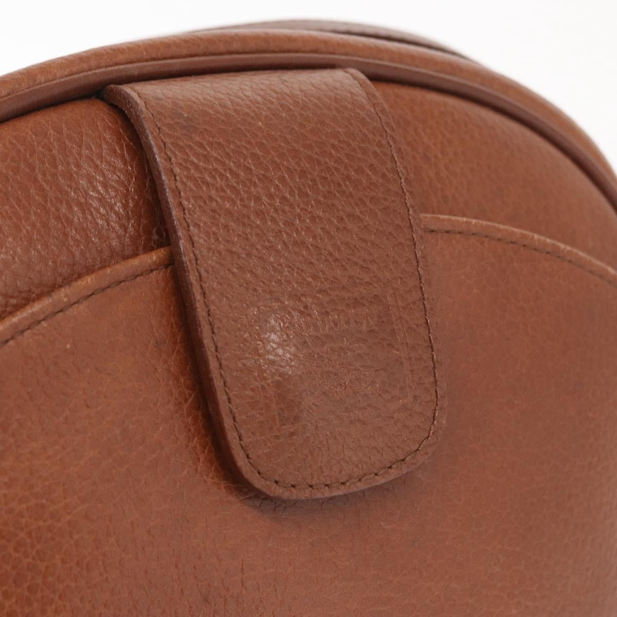 Burberry Vintage Shoulder Bag Leather, BROWN, LEATHER, Shoulder bag