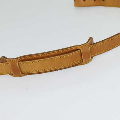 Louis Vuitton Adjustable Shoulder Strap Vachetta Leather, BEIGE, LEATHER, Straps
