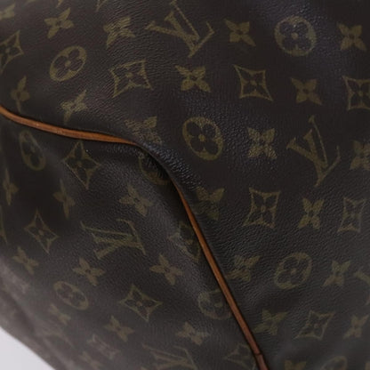 Louis Vuitton Keepall Bag Monogram Canvas, BROWN, CANVAS, Travel bag
