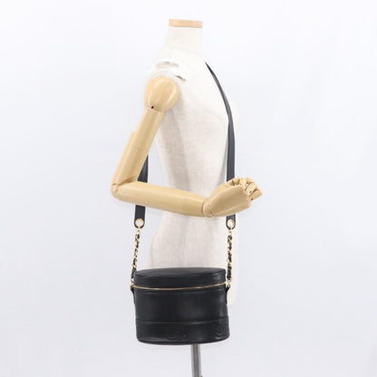 Chanel Vintage CC Shoulder Bag Caviar, BLACK, LEATHER, Shoulder bag