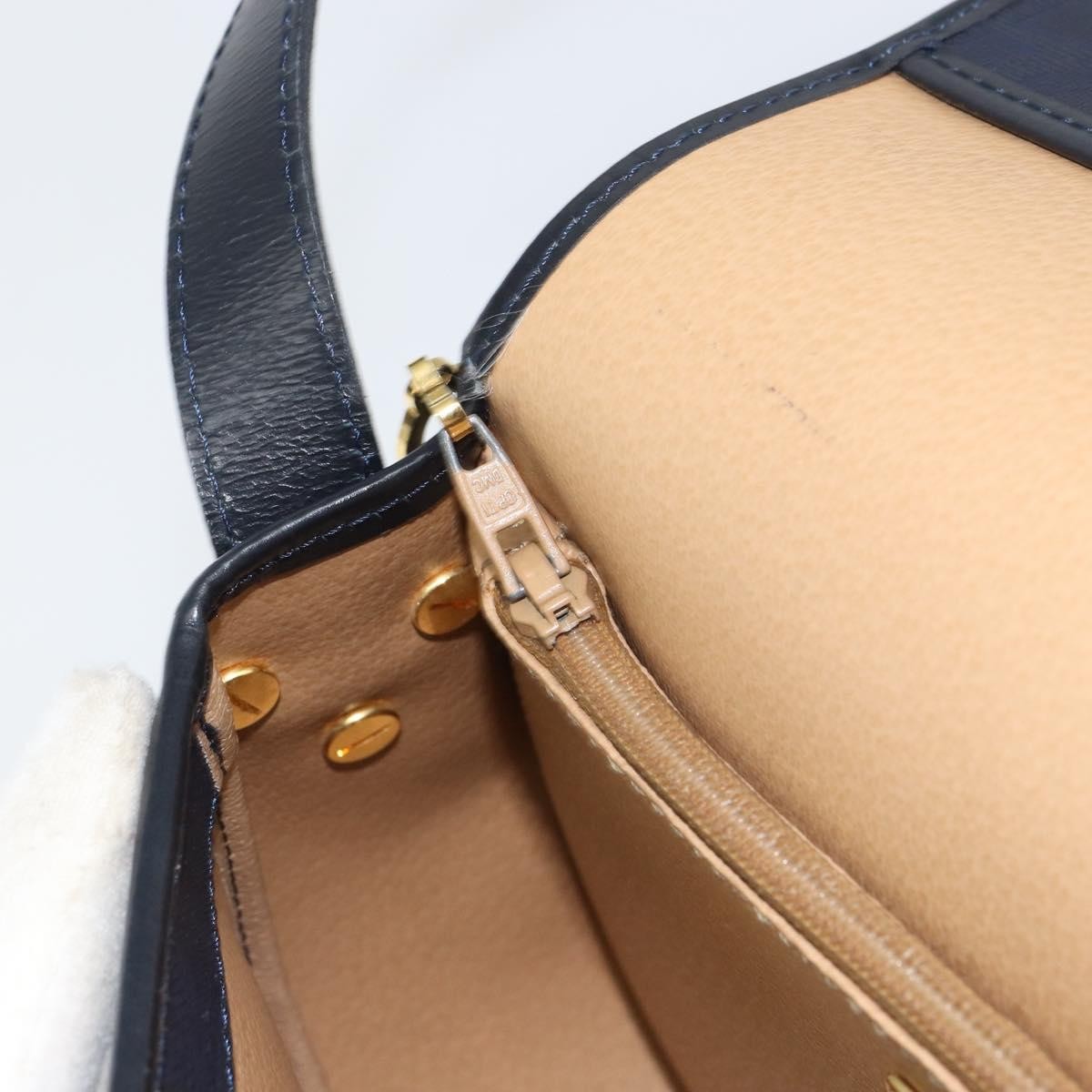 Christian Dior Trotter shoulder bag Canvas, NAVY, CANVAS, Shoulder bag
