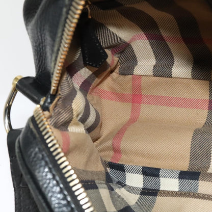 Burberry Shoulder Bag Leather, BLACK, LEATHER, Shoulder bag
