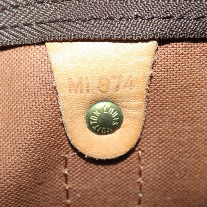 Louis Vuitton Keepall Bag Monogram Canvas, BROWN, CANVAS, Travel bag