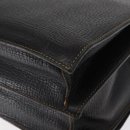 Loewe Barcelona Business Bag Leather, BLACK, LEATHER, Briefcase