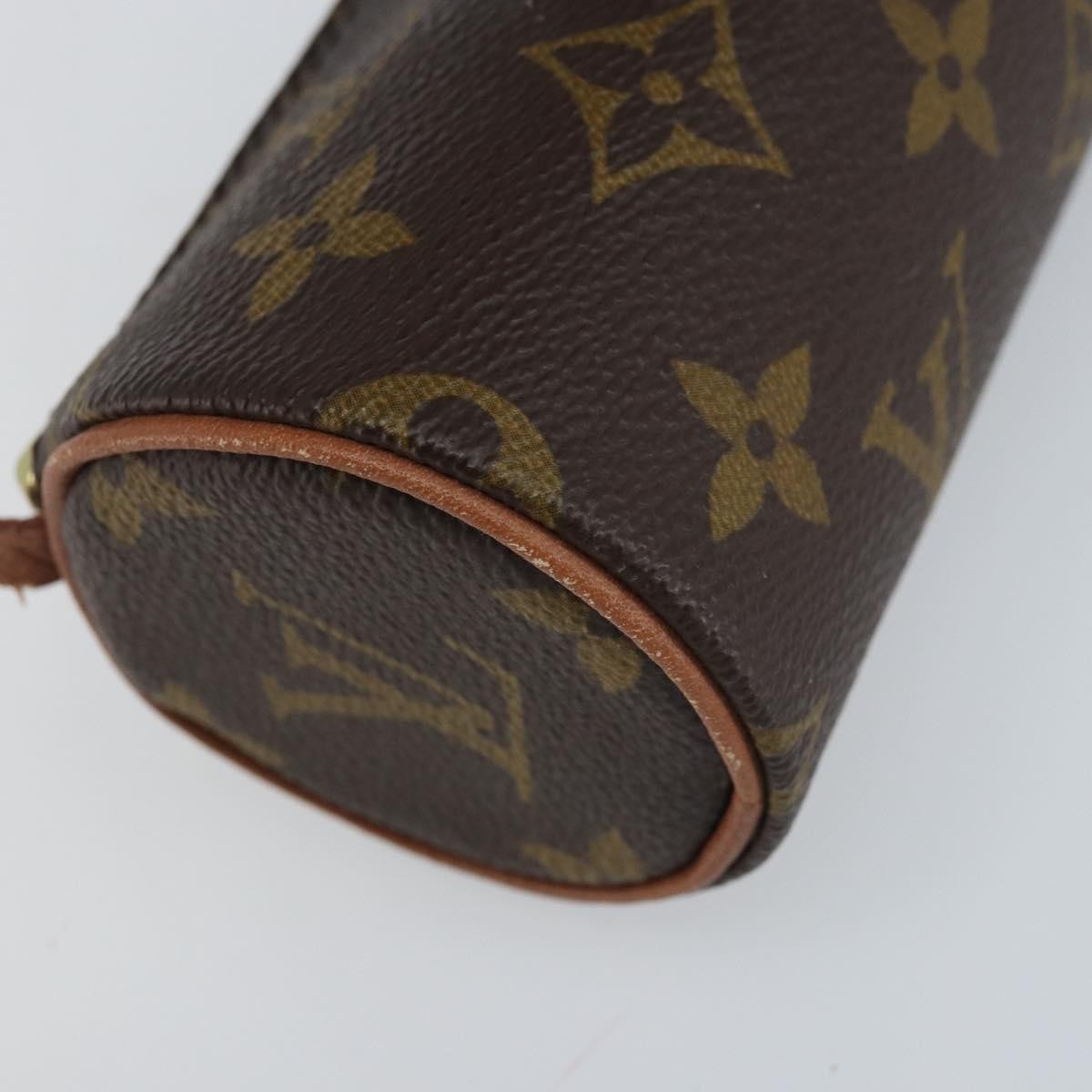 Louis Vuitton Papillon Pochette Monogram Canvas, BROWN, CANVAS, Clutche & pouche