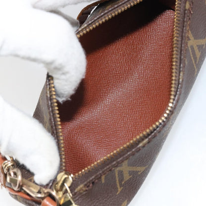 Louis Vuitton Papillon Pochette Monogram Canvas, BROWN, CANVAS, Clutche & pouche