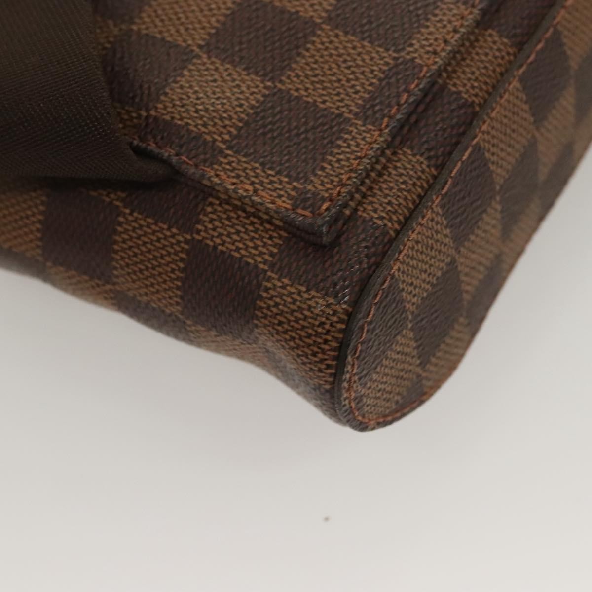 Louis Vuitton Geronimos Waist Bag Damier, BROWN, CANVAS, Shoulder bag