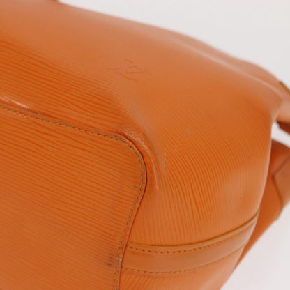 Louis Vuitton Mandara Handbag Epi Leather, ORANGE, LEATHER, Shoulder bag