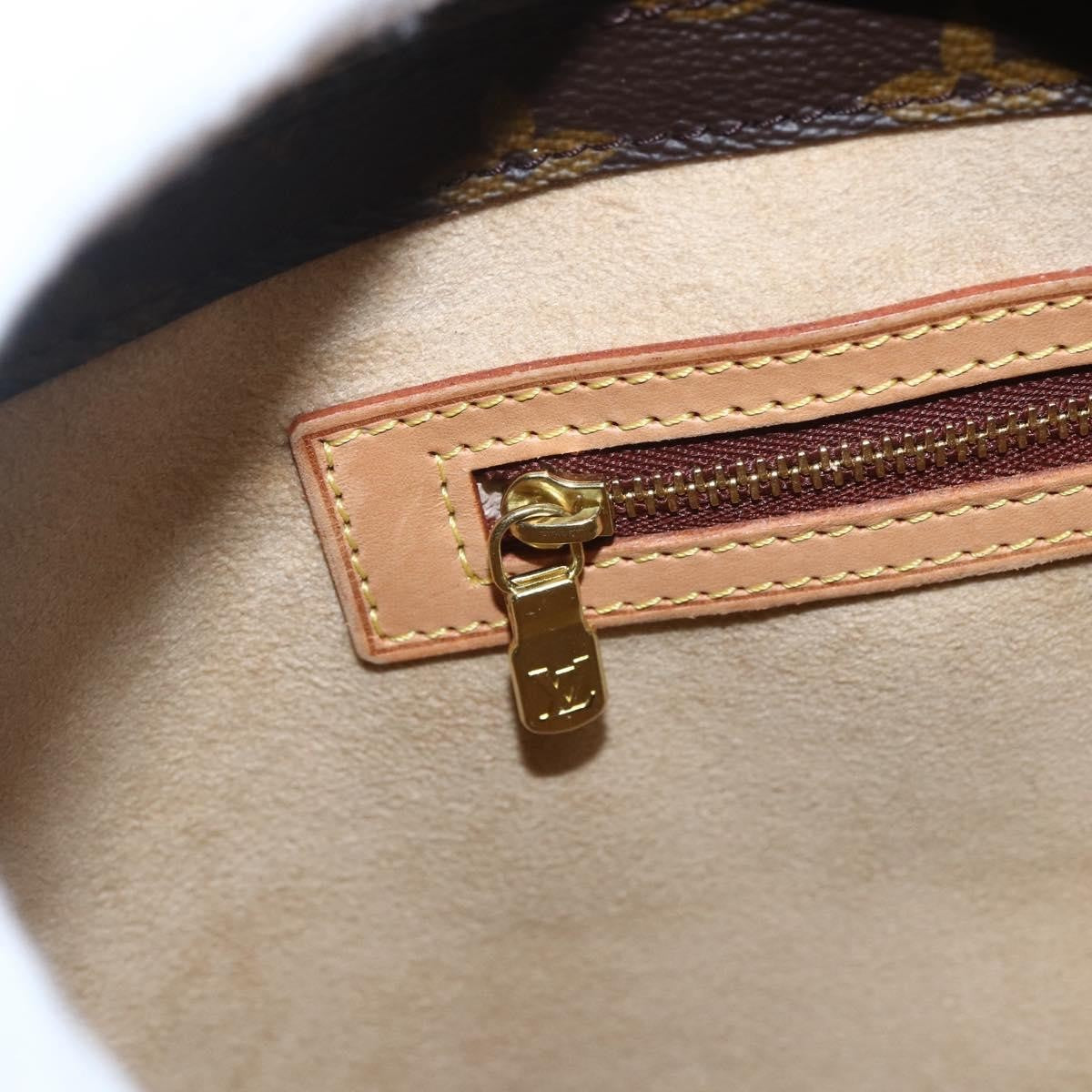 Louis Vuitton Luco Handbag Monogram Canvas, BROWN, CANVAS, Tote bag