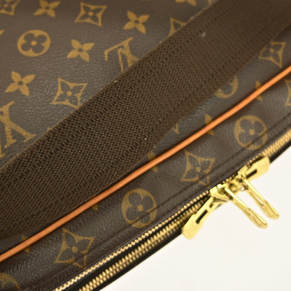 Louis Vuitton Reporter Bag Monogram Canvas, BROWN, CANVAS, Shoulder bag