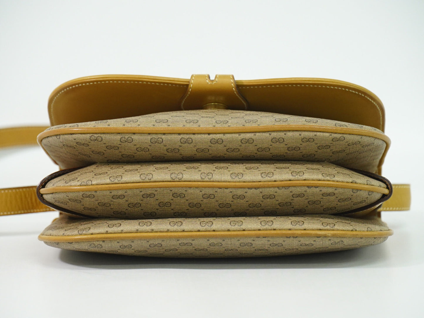 Gucci GG Marmont Pouch Crossbody Bag Leather, BEIGE, CANVAS, Crossbody bag