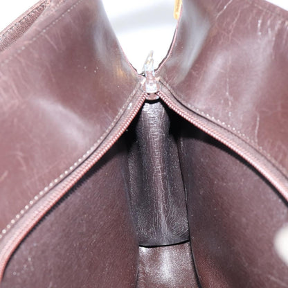 Christian Dior Vintage Trotter Shoulder Bag Canvas, BROWN, CANVAS, Shoulder bag