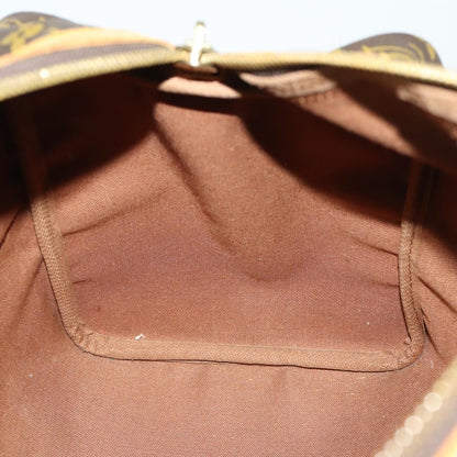 Louis Vuitton Sac Souple Handbag Monogram Canvas, BROWN, CANVAS, Travel bag