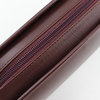 cartier Vintage must de Cartier Leather, BURGUNDY, LEATHER, Clutche & pouche